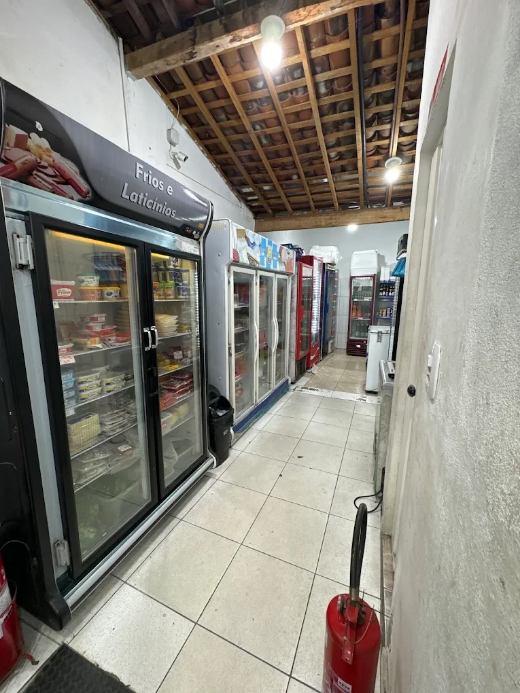 Seção de frios e laticínios do Mercadão do Mestre